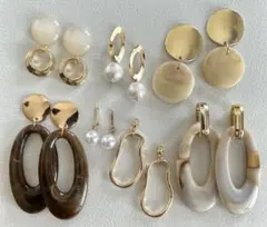 ハンドメイドピアスセット　まとめ売り