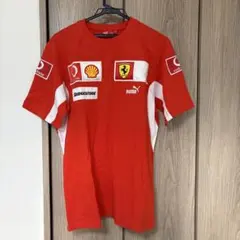 【値下げ交渉可】PUMA Ferrari Tシャツ Mサイズ レッド