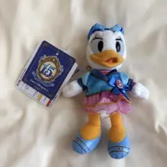 タグ付★限定★東京ディズニーシー　デイジー　15周年限定　ぬいぐるみキーチェーン