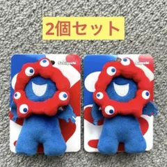 ミャクミャク　ぬいバッジ 2個　万博　マスコット ぬいぐるみ バッジ EXPO