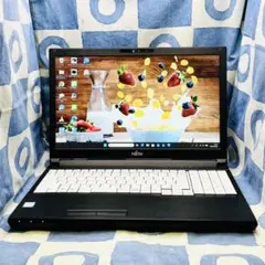 特価！第8世代☆SSDでサクサク快適☆大人な黒ノートパソコン