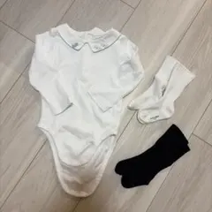 【JACADI PARIS ロンパース ソックスセット】