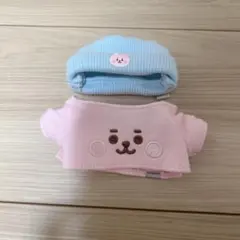 BT21＊たっとんS コスチューム Tシャツ＆ニット帽 COOKY 2点セット