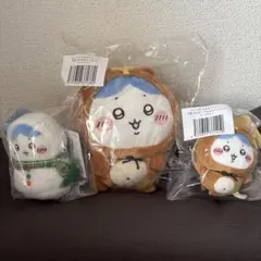 未開封★ ハチワレ ぬいぐるみ 3セット