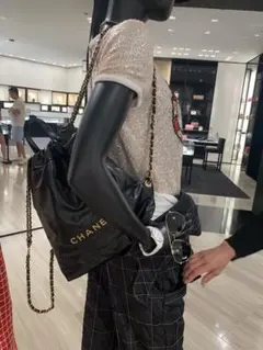 CHANEL シャネル マトラッセ リュック バックパック ブラックのサムネイル
