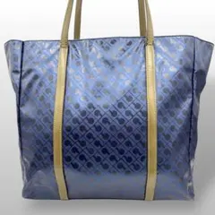 GHERARDINI トートバッグ ソフティ ネイビー 紺色 A4 軽量 360