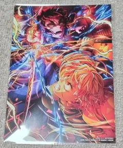 鬼滅の刃 無限城編 猗窩座再来 入場特典 イラストボード善逸 獪岳