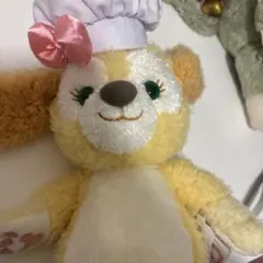 タグ付きCookieAnn ぬいぐるみ シェフの帽子付き