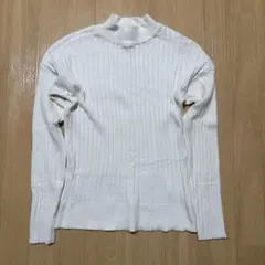 センスオブプレイス　ハイネックニット　アイボリー