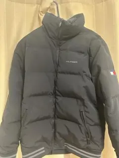 TOMMY HILFIGER ブラックダウンジャケット Lサイズ