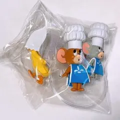 トムとジェリー フィギュア　happyくじ　チキンのふりをするジェリーとタフィー