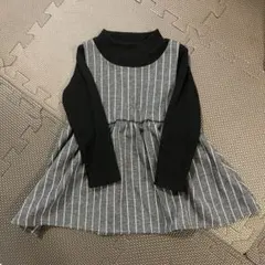 ストライプワンピース 80サイズ