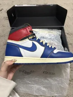 激レア エラー商品】UNION×NIKE AIRJORDAN1CHICAGO - メルカリ