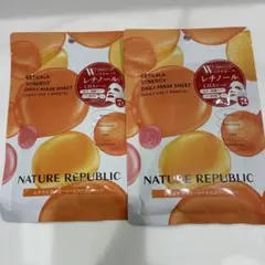 NATURE REPUBLIC レチララ デイリーシートマスク 2個セットのサムネイル