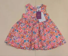 Jacadi リバティプリント ワンピース 12M 74cm