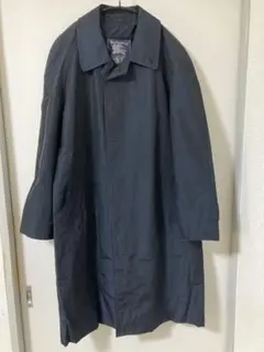 Burberrysステンカラーコート別注 MARUZEN ネイビー英国製