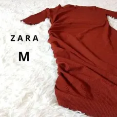 ☆最終価格☆ZARA ザラ ロングワンピース マキシ丈 レディース ブラウン M