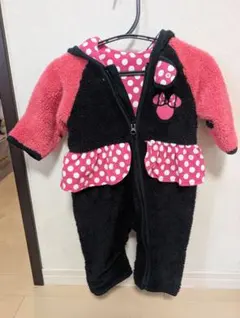 ミニーマウスデザインロンパース 60-70cm