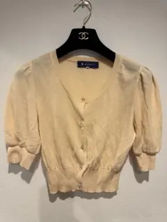 半袖カーディガン