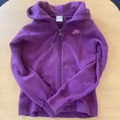 Nike パープル フルジップパーカー