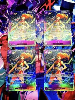 ナミ プレミアムカードコレクション プロモ パラレル 4枚 ベストセレクション②