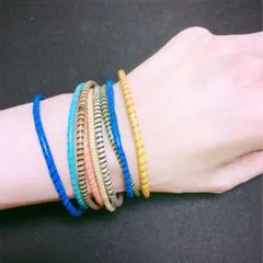 9連アフリカンブレスレット