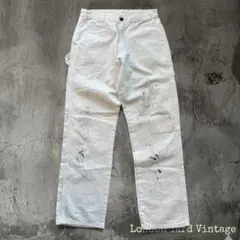 Dickies×Sherwin ペンキ ワイド白W34 #458 - メルカリ