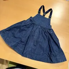 ラルフローレン　ジャンバースカート　デニム　ワンピース　110