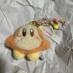 星のカービィ　もふらっと　ぬいぐるみストラップ　ワドルディ ビーズ