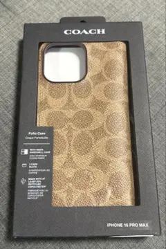 COACH 手帳型ケース iPhone用