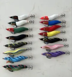 43ハヤシ餌木猿混合　餌木　セット　イカ　ルアー 43ハヤシ餌木猿混合 餌木 セット イカ ルアー