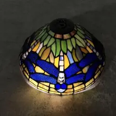 ドラゴンフライ ステンドグラスランプ 蜻蛉 トンボ 卓上ランプ