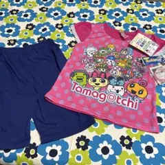 新品 光パジャマ たまごっち 半袖半ズボン 110センチ