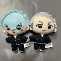 東京リベンジャーズ 三ツ谷 隆 河田ソウヤ アングリーぬいぐるみ 原画展