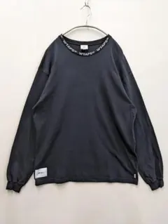 ダブルタップス/ピンデザイン エルエスゼロイチ ティー/ネックロゴデザイン長袖Tのサムネイル