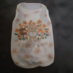 Crazy Boo 犬服 ひまわり ベア ラインストーンMサイズのサムネイル