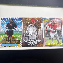 エリー・デラクルーズ topps mlbカード レアインサート等 3枚セット