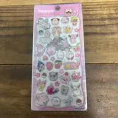 ポケモン プチドロップステッカー ピンク