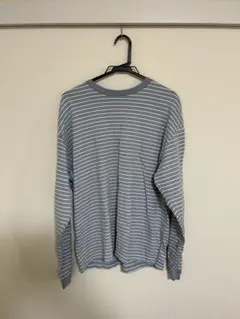 green label relaxingボーダー長袖カットソー