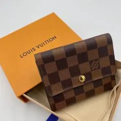 極美品☆ルイヴィトン ダミエ ポルトフォイユ・ジョイ☆正規品 - メルカリ