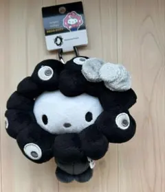 サンリオ　ブラック　黒　ミャクミャクなりきりぬいぐるみ　ハローキティ