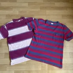 ウエアハウス　WAREHOUSE　ボーダー　ポケットTシャツのサムネイル