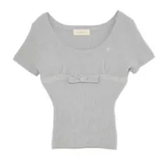 【即日発送】Andmary AM1809 Waffle ribbon tops ANDMARY】Waffle ribbon tops