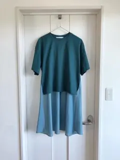 MIDIUMISOLID for Ladies ＊シアーバックロングTシャツのサムネイル