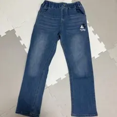 BABYDOLL ミッキー刺繍 デニムパンツ 130