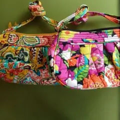 ☆Vera Bradley☆ショルダーバッグ☆サコッシュ☆お花☆フラワー☆2つ☆