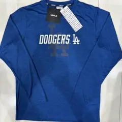 ラスト１点　新品　 Mサイズ　MLB ドジャース　長袖Tシャツ　メッシュ⑤