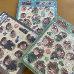 忍たま乱太郎　チェリジェムステッカー　 3セット①
