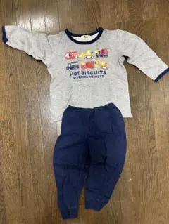 ミキハウスHOT BISCUITSパジャマセット 100cm