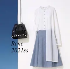 Rene ルネ シアーブルゾン36size 今季春物 新品未使用 - メルカリ
